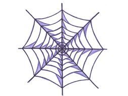 Spider Web as a clipart