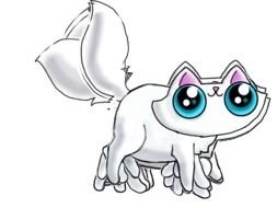Funny Animated Cat Clip Art drawing