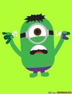 Minions Como Superh eacuteroes Hulk