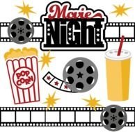 Movie Night Clip Art N8