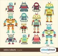 Cute Robot Clip Art Free