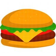 Hamburger Clip Art N31