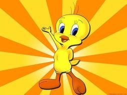 Beautiful cartoon Tweety clipart