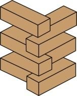 Illusion Stacked Bricks By Fred The Oyster Optical