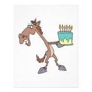 Vintage Cowboy On A Bucking Bronco Horse Western Full Color Flyer