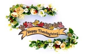 Happy Thanksgiving as a picture