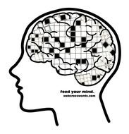 crossword puzzle symbol in human head