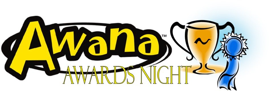 Awana Awards Night, colorful banner
