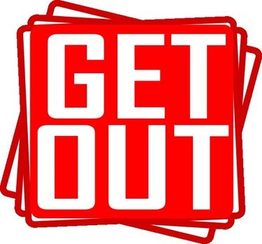 Get Out Clip Art