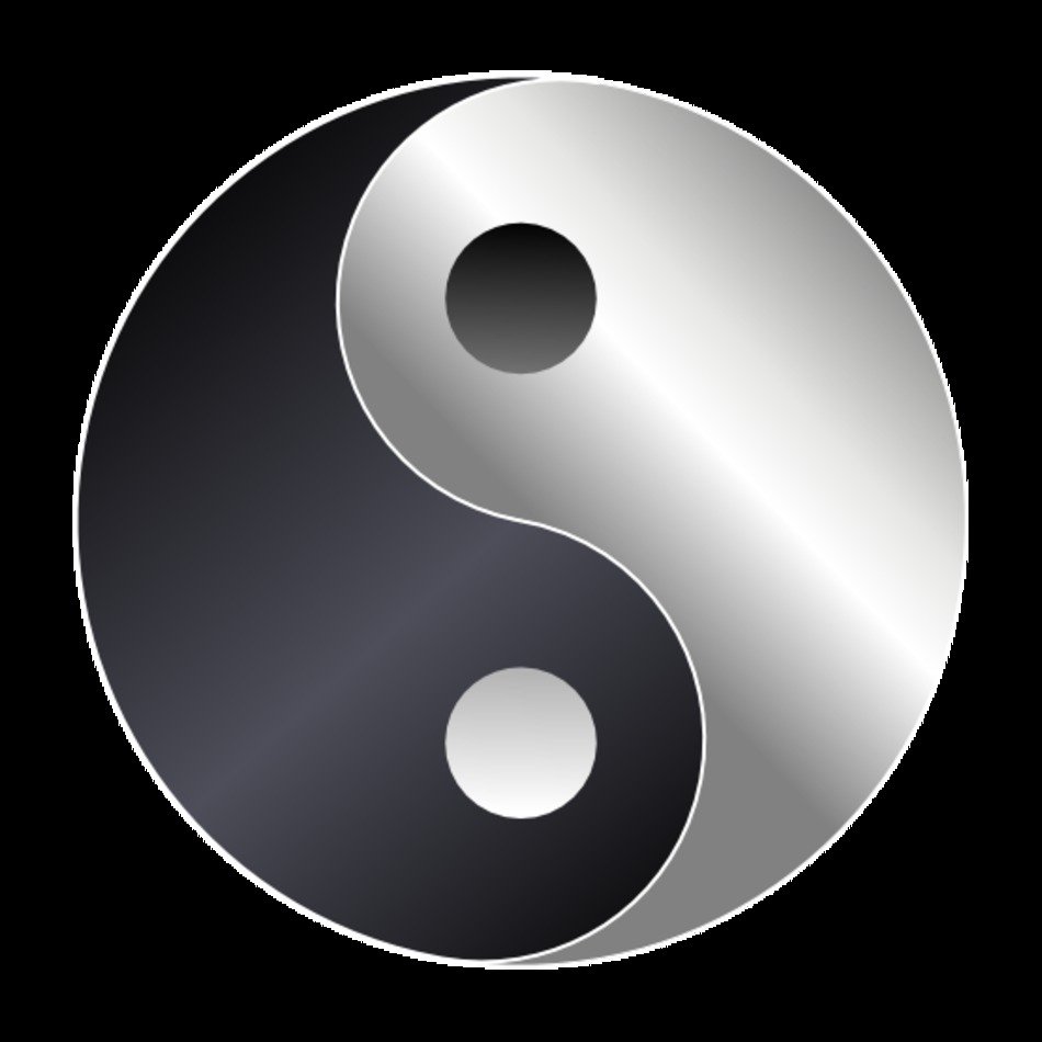 Abstract Yin Yang