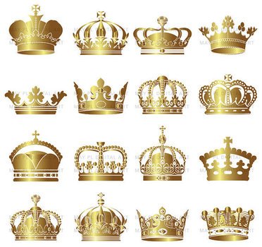 Gold Crown Clip Art N14