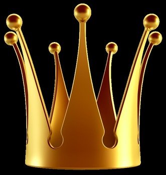 Gold Crown Clip Art N17