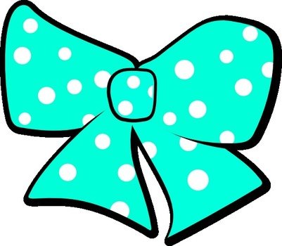 Polka Dot Bow Tie Clip Art N12