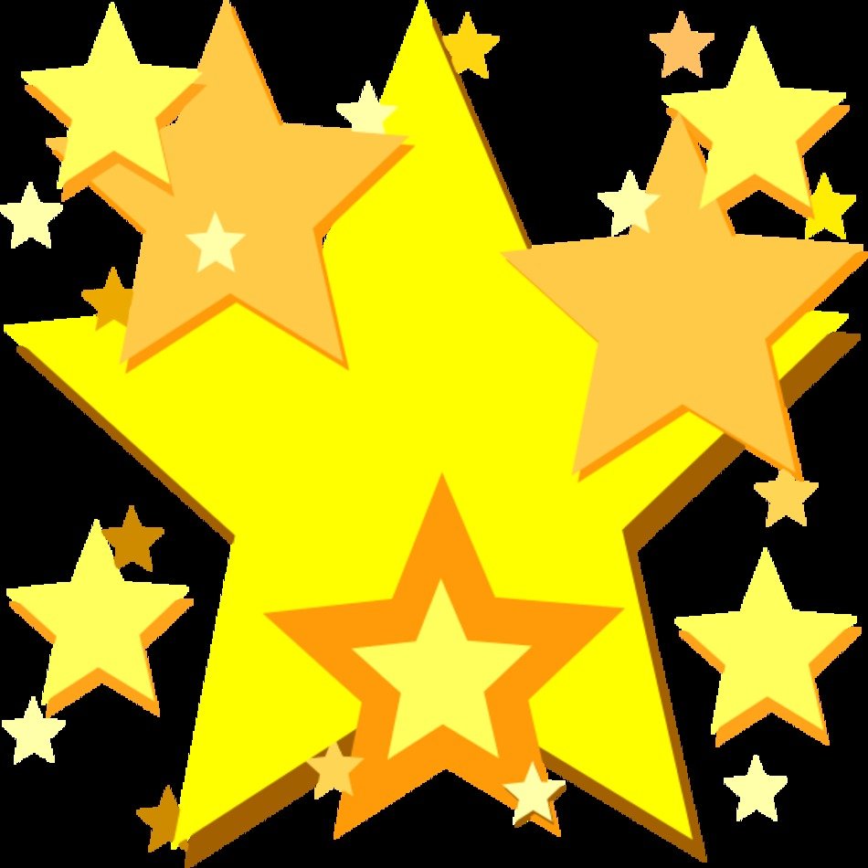 Yellow Star Clip Art N27
