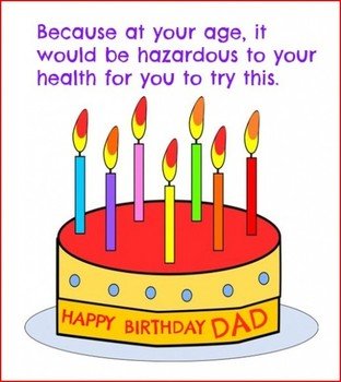 Funny Happy Birthday Dad
