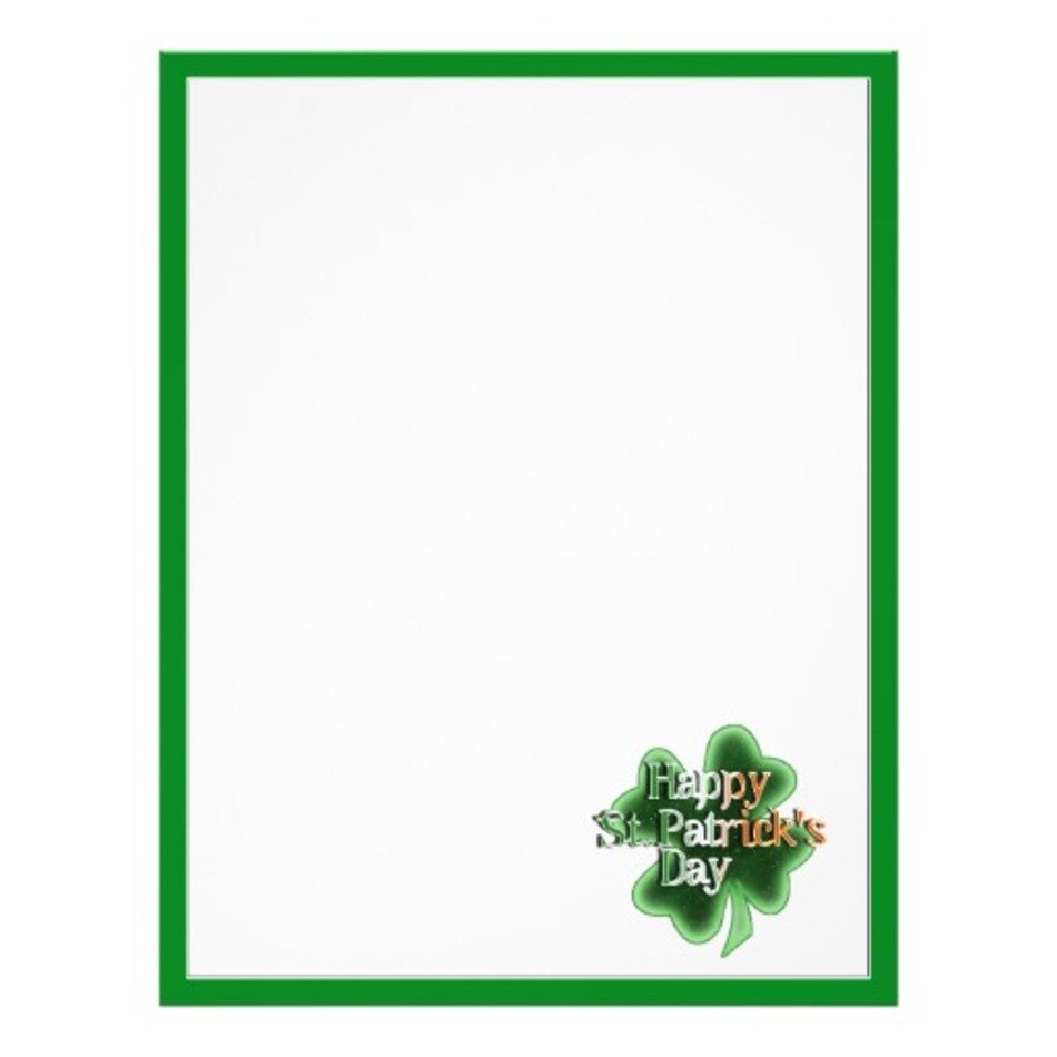 Happy St Patricks Day Irish Colors