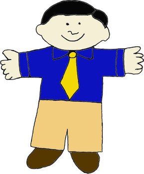 Flat Stanley Clip Art