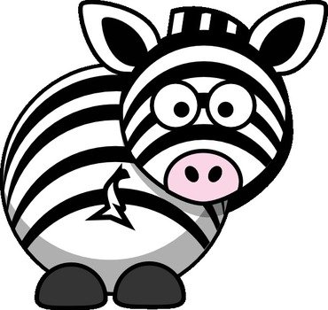 Zebra Clip Art N28