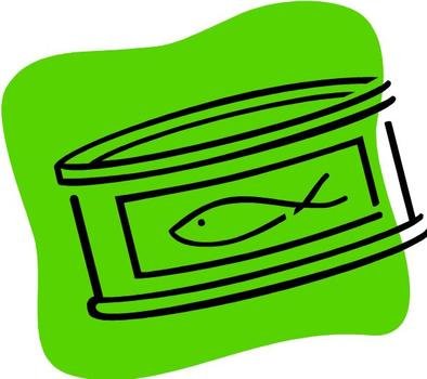 Canned Tuna Clip Art