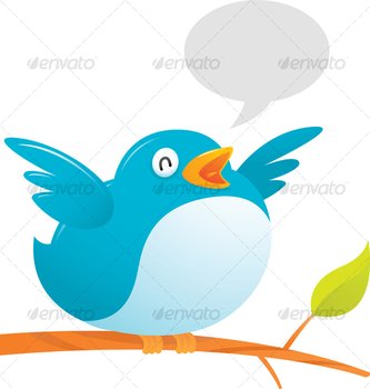 Fat Bird Clip Art