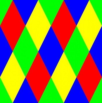 Diamond Pattern Clip Art N5