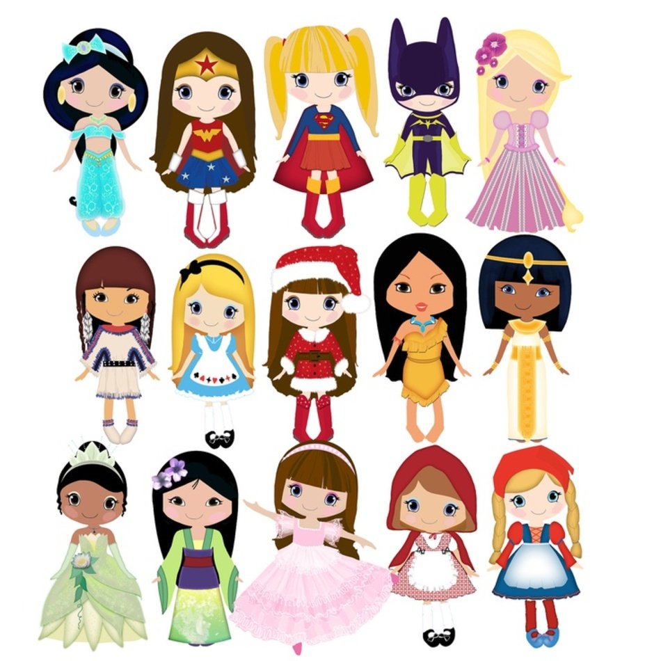 Doll Clip Art N15