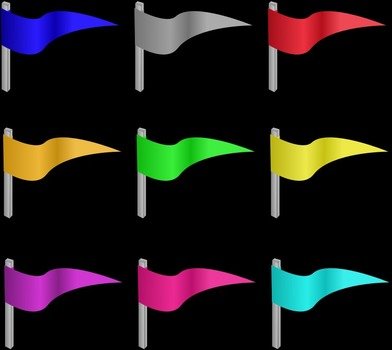 Flag Clip Art N39