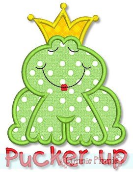 Frog Applique Design