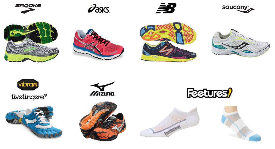 different shoe brands