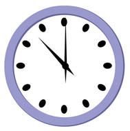 Wall Clock Clip Art N11
