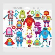 Nuts And Bolts Robot Clip Art