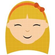 Cute Girl Clip Art N7