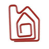 House Shaped Paper Clips