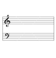 Music Staff Clip Art N9