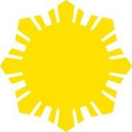 Sun shining, Yellow Symbol