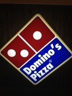 Dominoâs Pizza, Old Logo in darkness