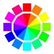 abstract colors flowers Clip Art