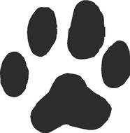 Cougar Paw Print N3
