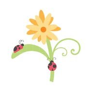 Yellow Flower Clip Art N28