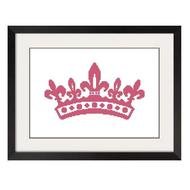 Pink Princess Crown Template Gallery Cake