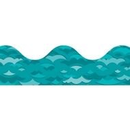 Wave Border Clip Art N8