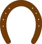 Cowboy Horseshoe Clip Art N3