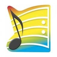 Rainbow Music Notes Symbols