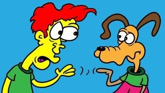funny cartoon characters as a picture for clipart