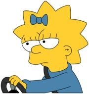On The Simpsons Maggie Crying