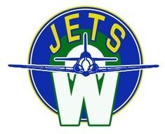 drawing of Blue jets World Logo