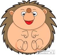 Cartoon Hedgehog