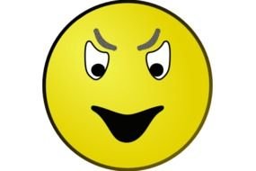 Angry Smiley Face Clip Art N33