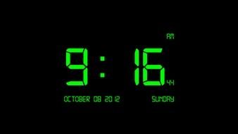 Digital Clock as picture for clipart