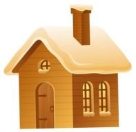 Gallery Free Clipart Picture hellip Christmas PNG Winter Brown House P